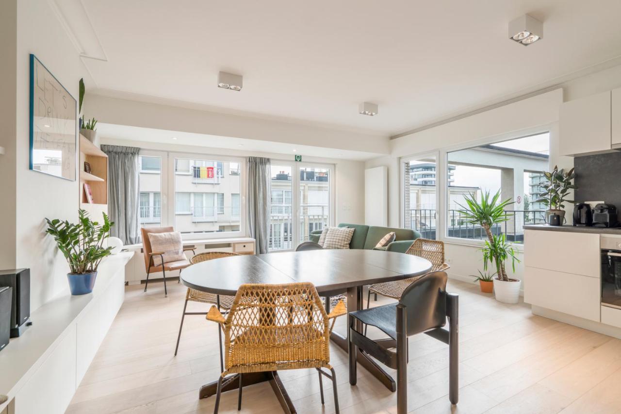 Modern And Bright Seaside App W Seaview & Terrace Apartment Ostend Exterior photo