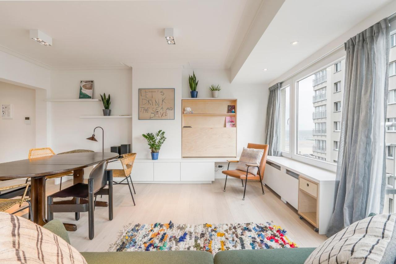 Modern And Bright Seaside App W Seaview & Terrace Apartment Ostend Exterior photo