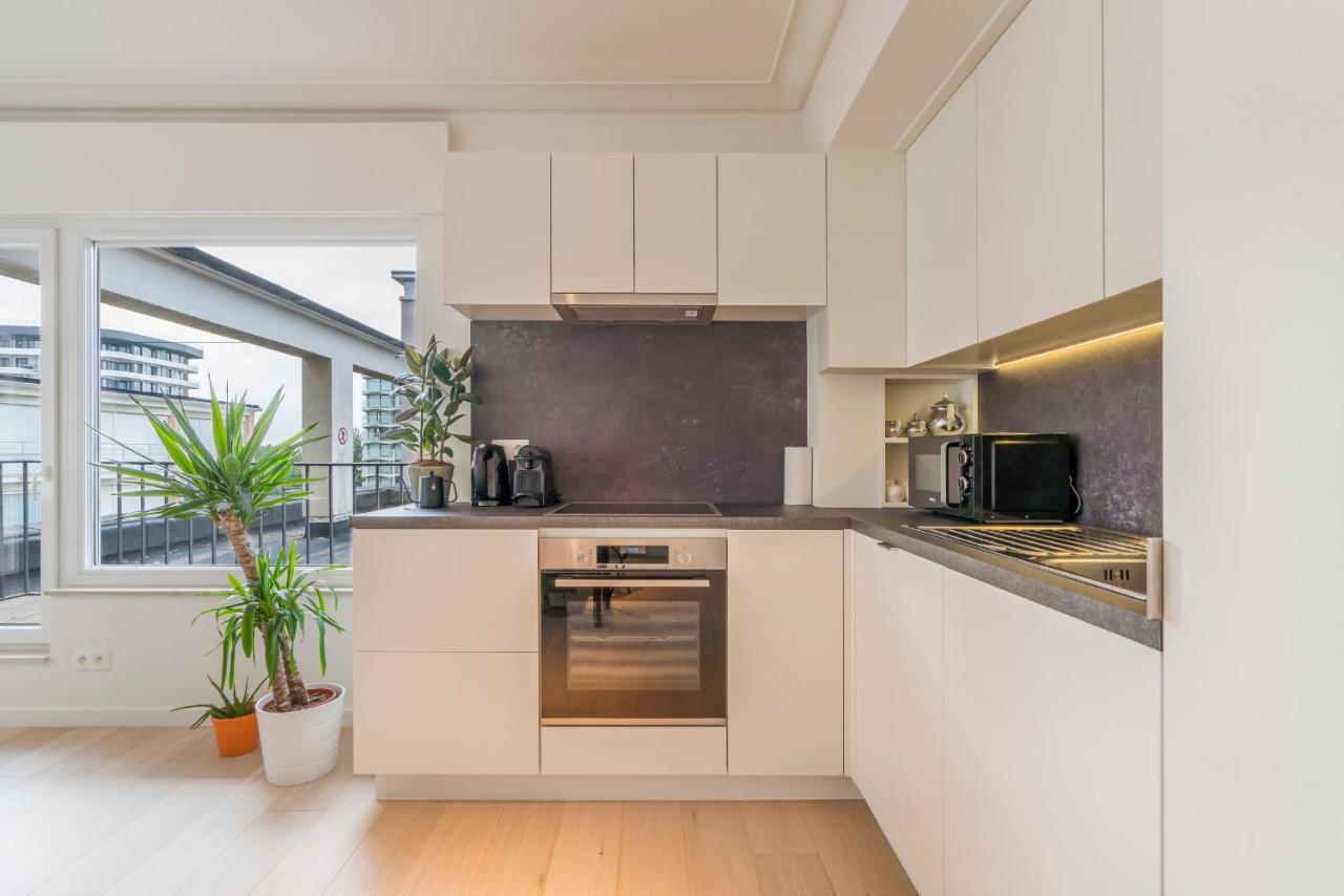Modern And Bright Seaside App W Seaview & Terrace Apartment Ostend Exterior photo